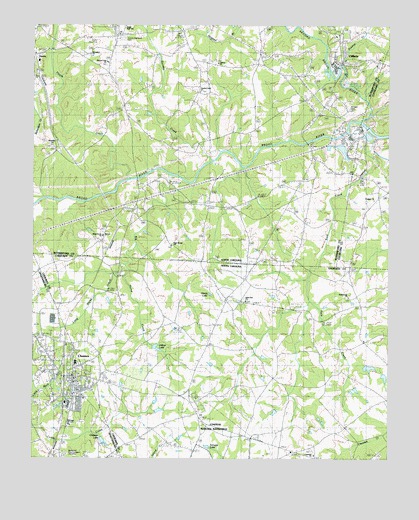 Chesnee, SC USGS Topographic Map