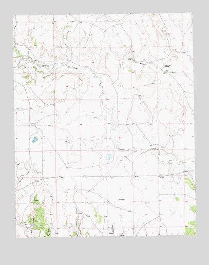 Car Top Butte, NM USGS Topographic Map
