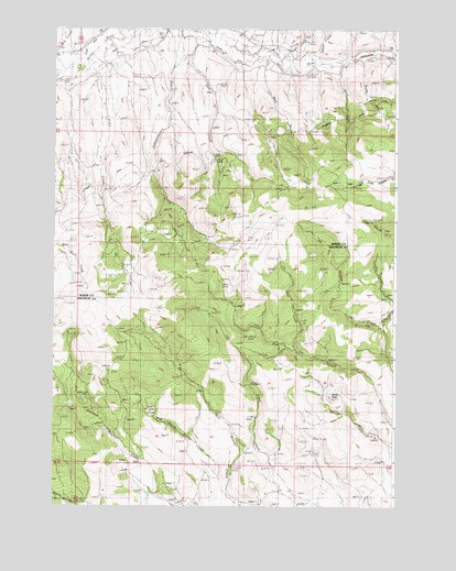 Devils Heel, OR USGS Topographic Map