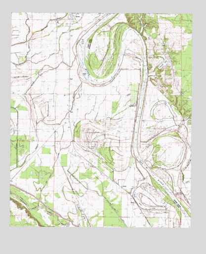 Dixie, LA USGS Topographic Map