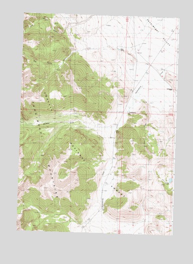 Doublespring, ID USGS Topographic Map
