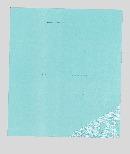 False Mouth Bayou, LA USGS Topographic Map