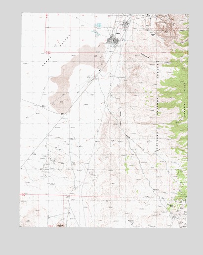Gabbs, NV USGS Topographic Map