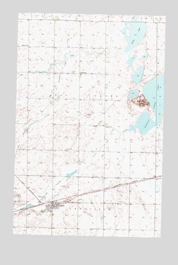 Granville, ND USGS Topographic Map