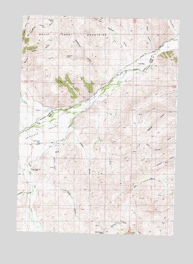 Grouse, ID USGS Topographic Map