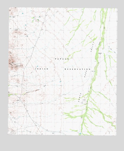 Gurli Put Vo, AZ USGS Topographic Map