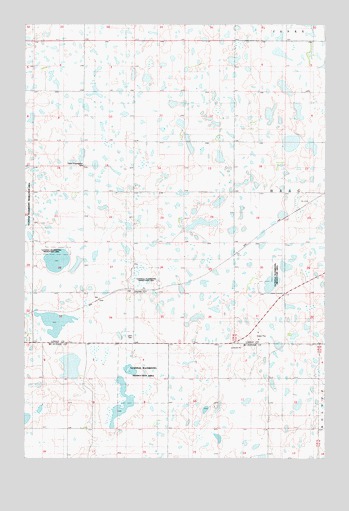 Guyson, ND USGS Topographic Map