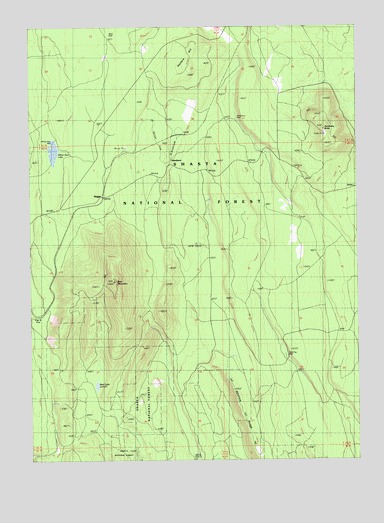 Hambone, CA USGS Topographic Map