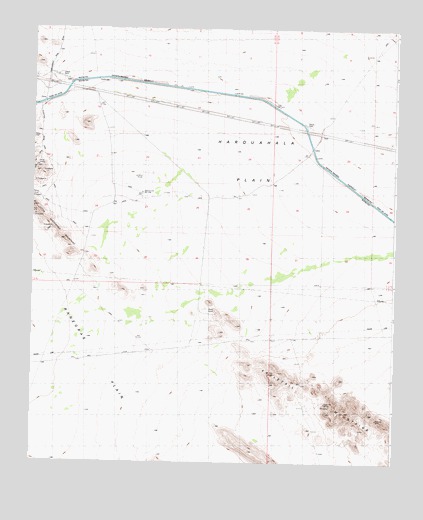 Hope SE, AZ USGS Topographic Map