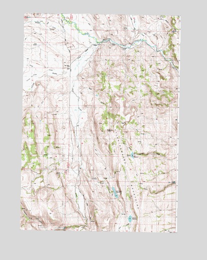 House Butte, OR USGS Topographic Map
