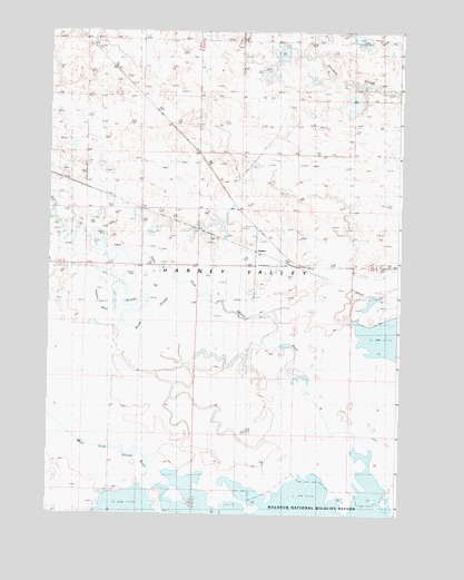 Lawen, OR USGS Topographic Map