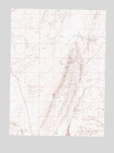 Carbon, WY USGS Topographic Map