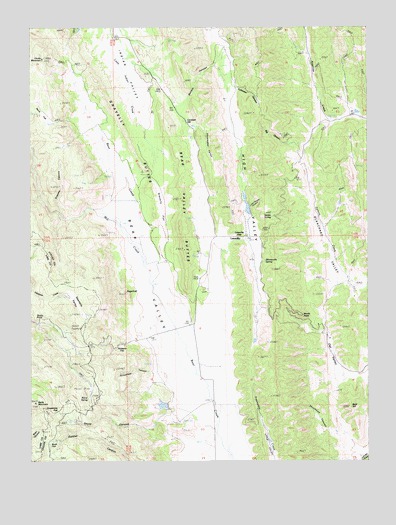 Leesville, CA USGS Topographic Map