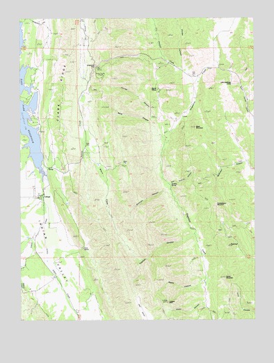 Lodoga, CA USGS Topographic Map