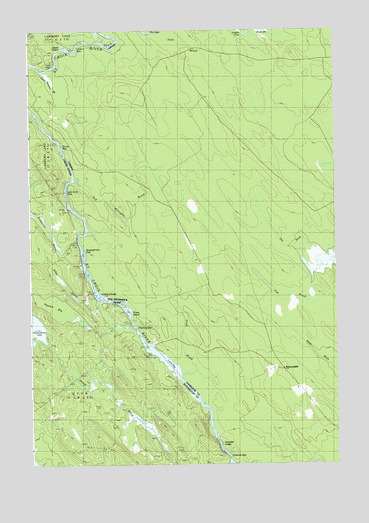 Loon Bay, ME USGS Topographic Map