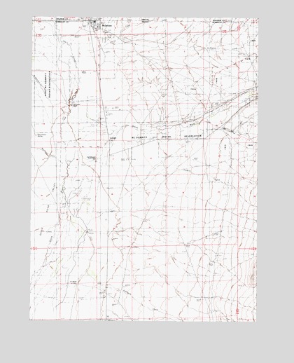 McDermitt, NV USGS Topographic Map