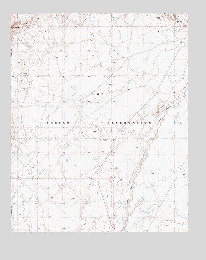 Mowaapi, AZ USGS Topographic Map