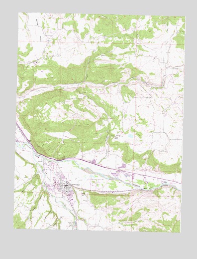 Carbondale, CO USGS Topographic Map