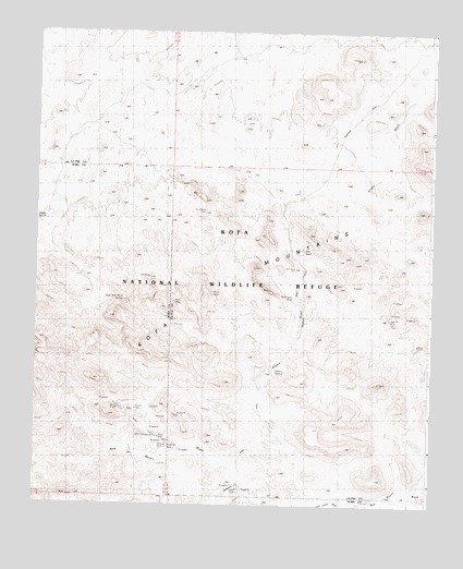Owl Head, AZ USGS Topographic Map