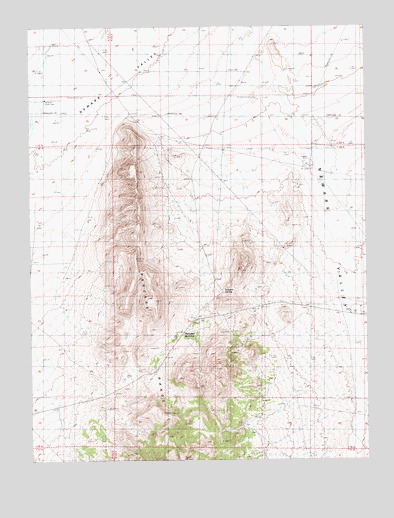 Pancake Summit, NV USGS Topographic Map