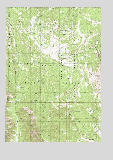 Pika Point, MT USGS Topographic Map