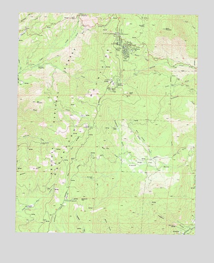 Alta Sierra, CA USGS Topographic Map