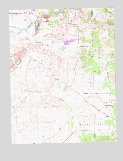 Carbondale, CA USGS Topographic Map