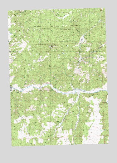 Pilot Butte, OR USGS Topographic Map