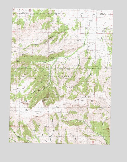 Rosevere Point, UT USGS Topographic Map