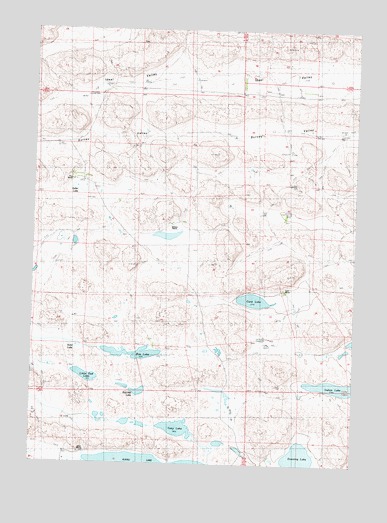 Card Lake, NE USGS Topographic Map
