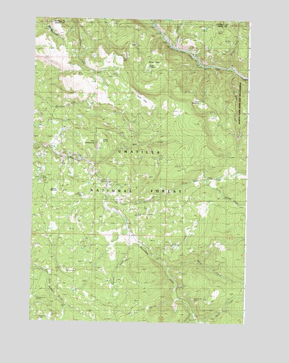 The Cockscomb, OR USGS Topographic Map