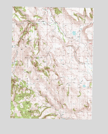 Van, OR USGS Topographic Map