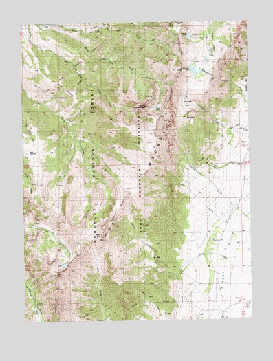 Verdi Peak, NV USGS Topographic Map