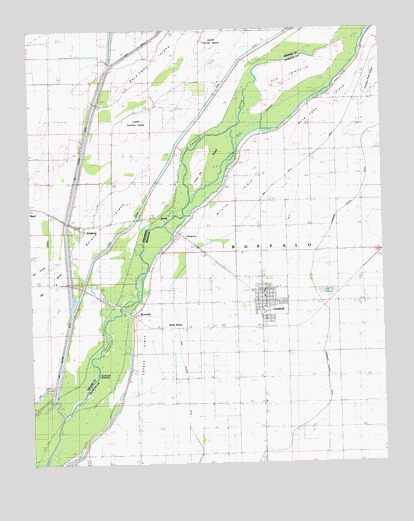 Cardwell, MO USGS Topographic Map