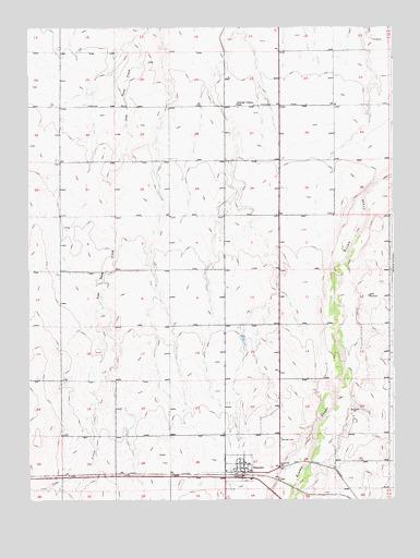 Bennett, CO USGS Topographic Map