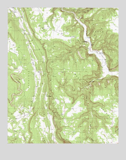 Los Montoyas, NM USGS Topographic Map