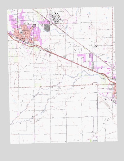 Atwater, CA USGS Topographic Map
