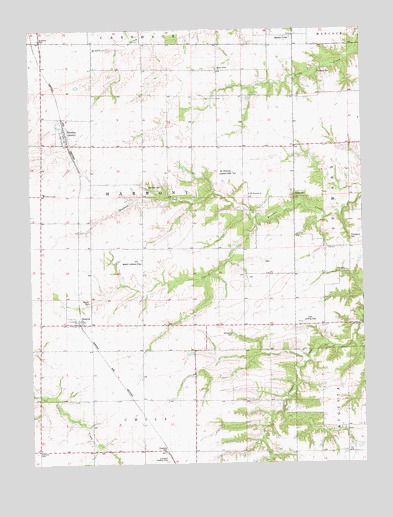 Bentley, IL USGS Topographic Map