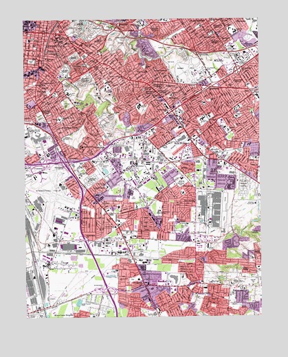 Louisville East, KY USGS Topographic Map