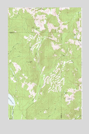 Caribou Creek, ID USGS Topographic Map