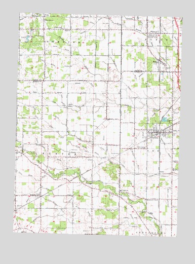 Carleton, MI USGS Topographic Map