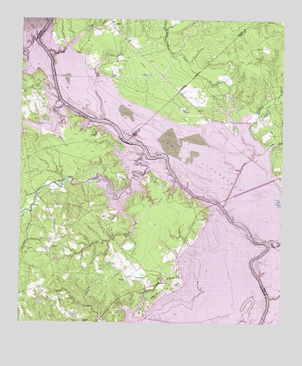 Carlisle, TX USGS Topographic Map