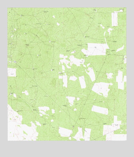 Alta Vista Ranch SW, TX USGS Topographic Map