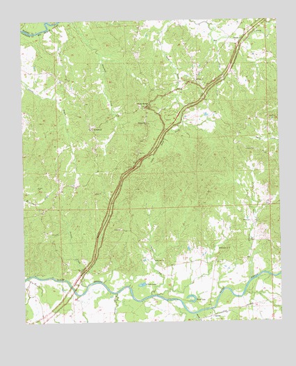 Carlisle, MS USGS Topographic Map