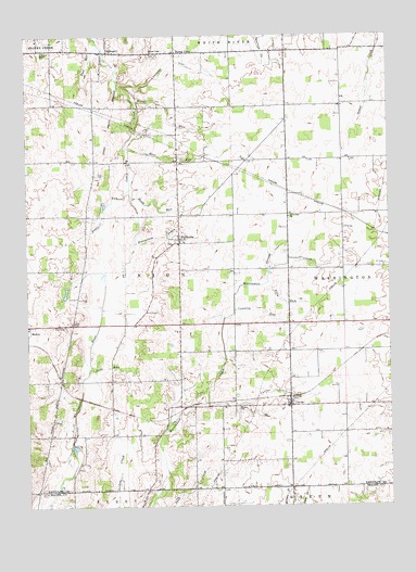 Carlos, IN USGS Topographic Map
