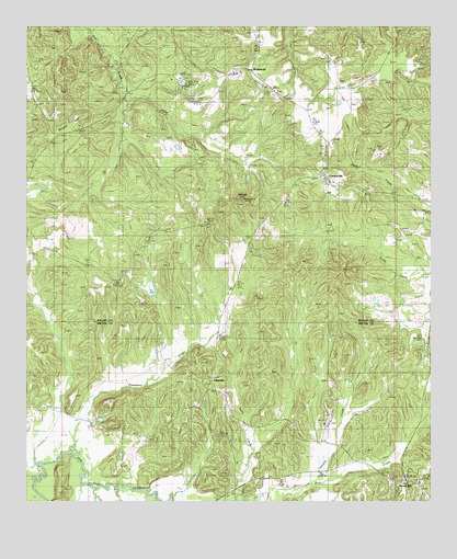 Carlowville, AL USGS Topographic Map
