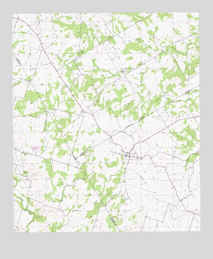 Carlton, TX USGS Topographic Map