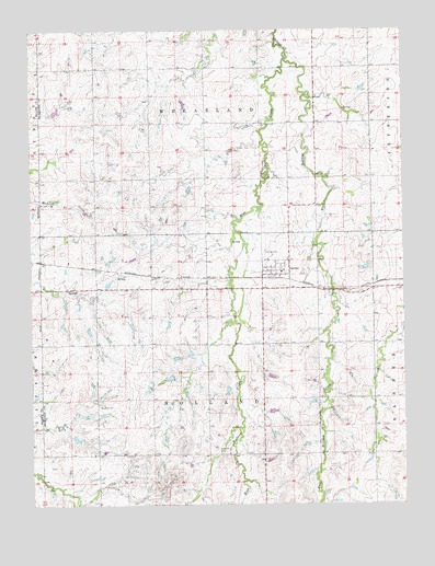 Carlton, KS USGS Topographic Map