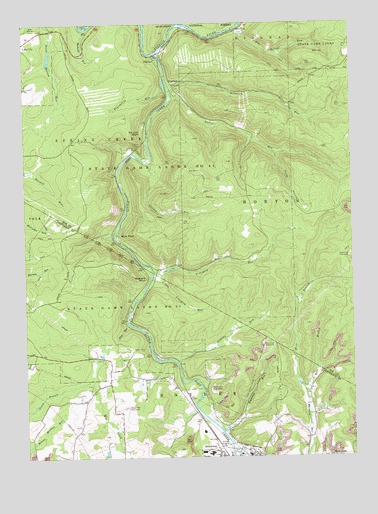 Carman, PA USGS Topographic Map