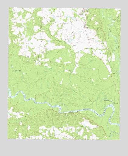 Altamaha, GA USGS Topographic Map